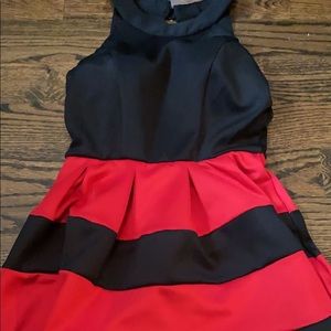 Black and red Crystal Doll homecoming/prom dress